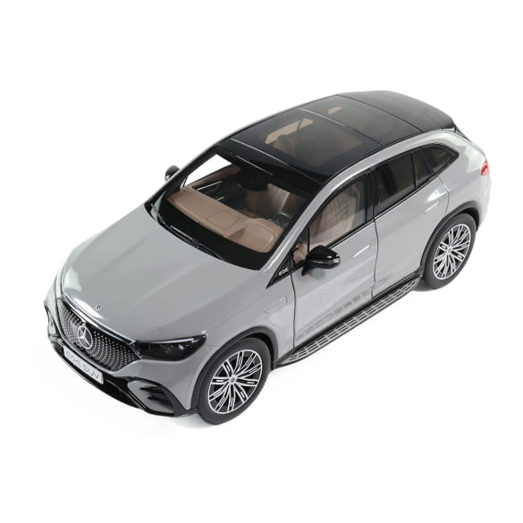 1:18 modelauto Mercedes-Benz EQE SUV AMG-lijn X294 Manufactuur alpingrau uni