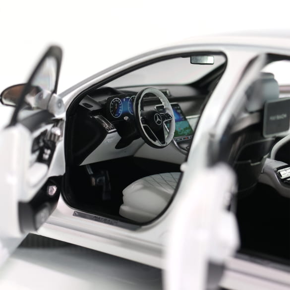 1:18 modelauto S 680 4MATIC X223 wit originele Mercedes-May­ | B66960666