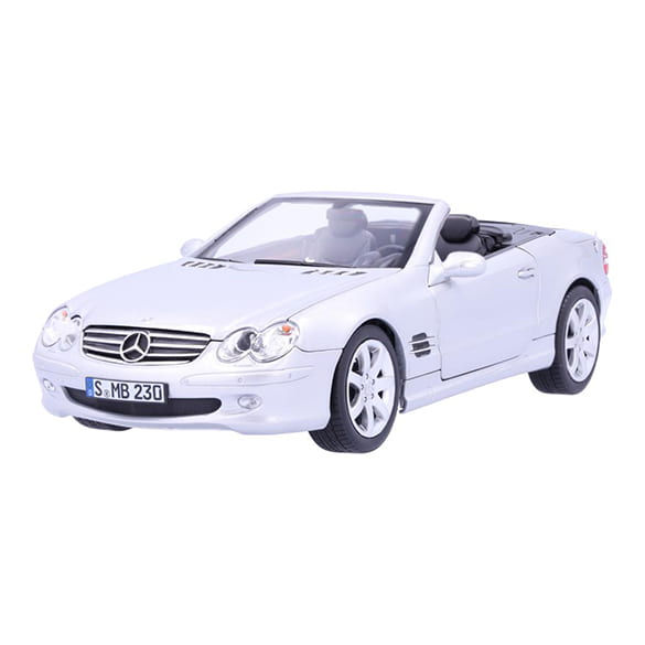 1:18 modelauto SL 500 R 230 brillantzilver Mercedes-Benz Classic Collection