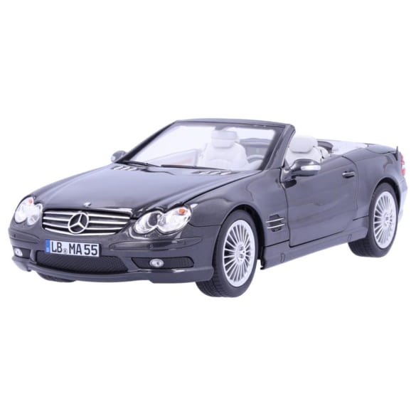 1:18 modelauto SL 55 AMG R 230 obsidiaanzwart Mercedes-Benz Classic Collection