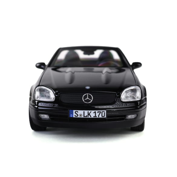 1:18 modelauto SLK 200 Roadster R170 zwart Originele - Merc​ | B66040714