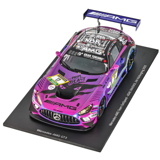 1:18 model car AMG GT3 ADAC Ravenol 24h 2025 Genuine Mercedes-AMG | B66960855