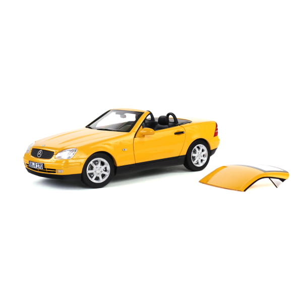 1:18 Modellauto SLK 200 Roadster R170 yellowstone Original Mercedes-Benz  | B66040713