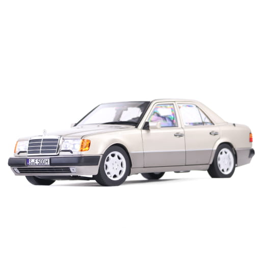 Modellino auto 1:18 500 E W 124 smoke silver Original Mercedes-Benz | B66040724