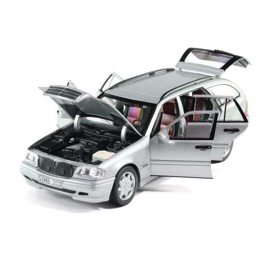 Modellino auto 1:18 C 200 S202 T-Modell argento Original Mercedes-Benz | B66040705