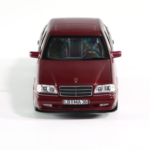 Modellino auto 1:18 C 36 AMG W202 berlina rosso originale Mercedes-AMG | B66040706