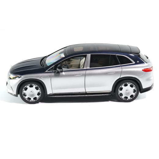 modellino auto 1:18 EQS 680 SUV Z296 blu argento Original Mercedes-Maybach | B66960593