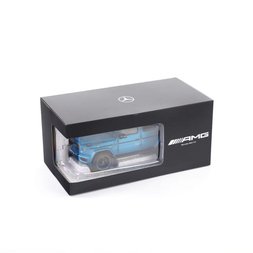 Modellino auto 1:18 Classe G G63 AMG MANUFAKTUR hyper blue magno Originale | B66961520