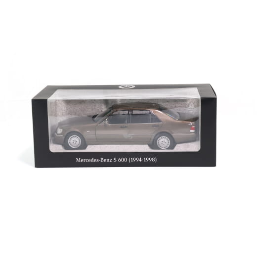 Modellino auto 1:18 S 600 W140 berlina (1994-1998) marrone Impala originale Mercedes-Benz | B66040684