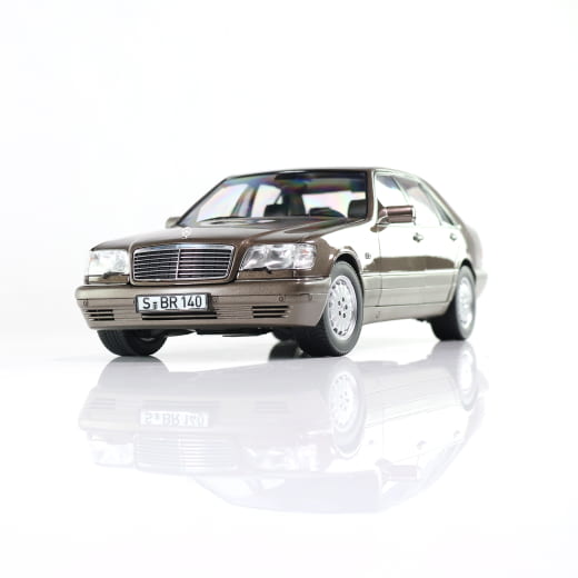 Modellino auto 1:18 S 600 W140 berlina (1994-1998) marrone Impala originale Mercedes-Benz | B66040684