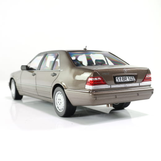 Modellino auto 1:18 S 600 W140 berlina (1994-1998) marrone Impala originale Mercedes-Benz | B66040684