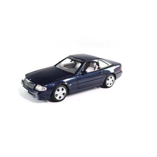 Modellino auto 1:18 SL 500 R129 azzurro originale Mercedes-Benz | B66040657