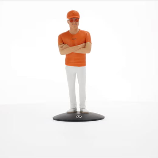 Modellino auto 1:18 Vision One-Eleven set con figurina Limited Edition Original Mercedes-Benz | B66960665