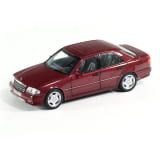 1:18 scale model car C 36 AMG W202 sedan almandine red Genuine Mercedes-AMG