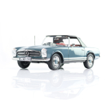 Voiture miniature 1:18 230 SL Pagode W113 cabriolet bleu-gris Original Mercedes-Benz