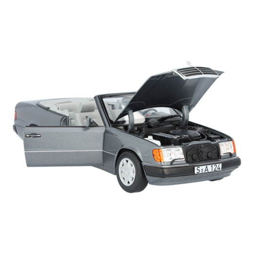 Voiture miniature 1:18 300 CE-24 Cabriolet A 124 gris nacré | B66040685