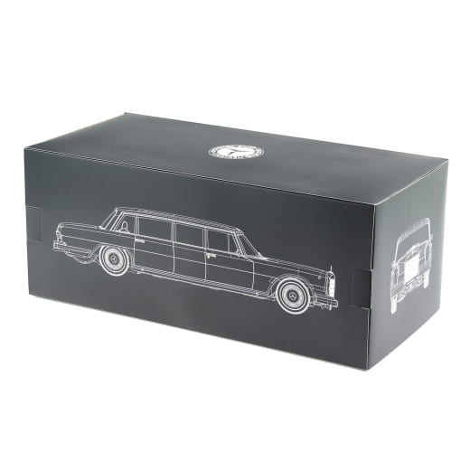 Voiture miniature 1:18 600 Pullmann W100 blanc gris original Mercedes-Benz | B66040708