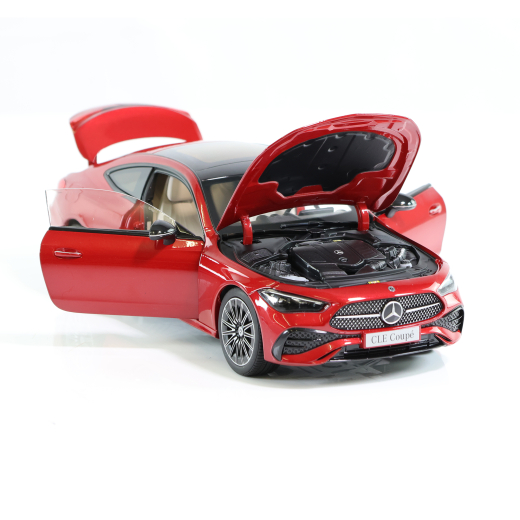 Modèle réduit 1:18 CLE C236 Coupé MANUFAKTUR rouge patagonien métallisé Original Mercedes-Benz | B66960596