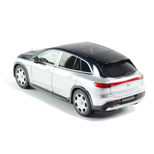 Modèle réduit 1:18 EQS 680 SUV Z296 bleu argent Original Mercedes-Maybach | B66960593