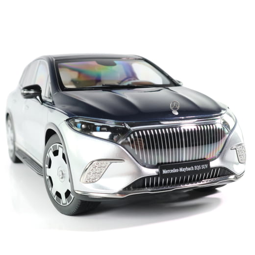 Modèle réduit 1:18 EQS 680 SUV Z296 bleu argent Original Mercedes-Maybach | B66960593
