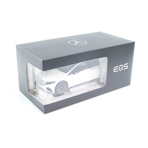 Maquette 1:18 EQS V297 berline opalith blanc bright original Mercedes-Benz | B66961049