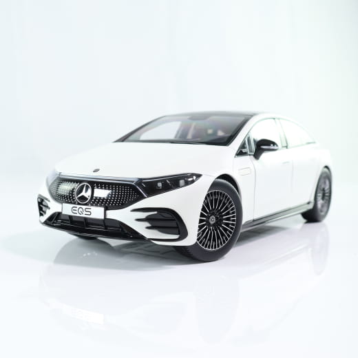 Maquette 1:18 EQS V297 berline opalith blanc bright original Mercedes-Benz | B66961049