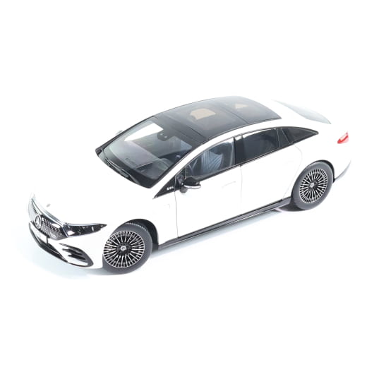 Maquette 1:18 EQS V297 berline opalith blanc bright original Mercedes-Benz | B66961049
