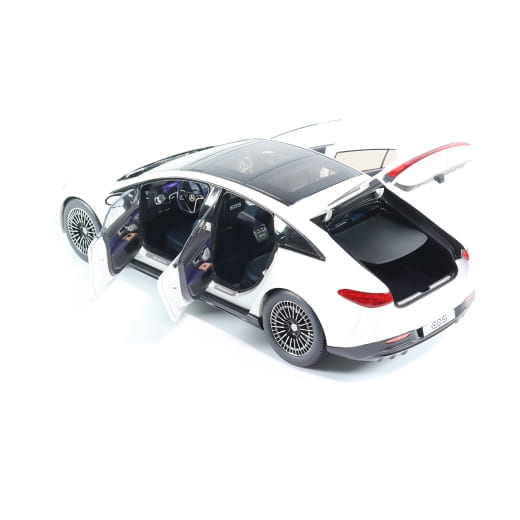 Maquette 1:18 EQS V297 berline opalith blanc bright original Mercedes-Benz | B66961049