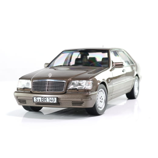 Voiture miniature 1:18 S 600 berline W140 (1994-1998) brun Impala Mercedes-Benz d'origine | B66040684