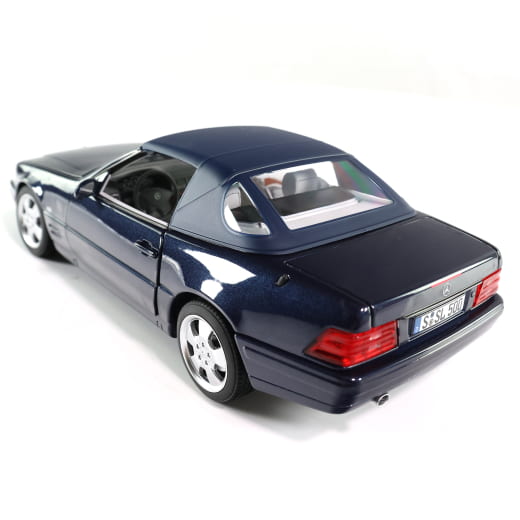 Voiture miniature 1:18 SL 500 R129 bleu azur Original Mercedes-Benz | B66040657