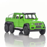 Coche miniatura 1:24 G-Class G63 AMG 6x6 verde original Mercedes-AMG