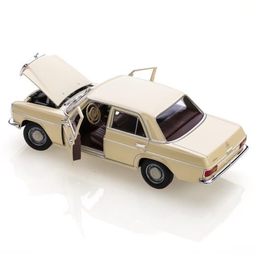 Coche de modelo 1:24 W115 220/8 blanco crema Original Mercedes-Benz | B66058172