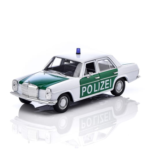 Coche de juguete 1:24 W115 220/8 policía Original Mercedes-Benz | B66057956