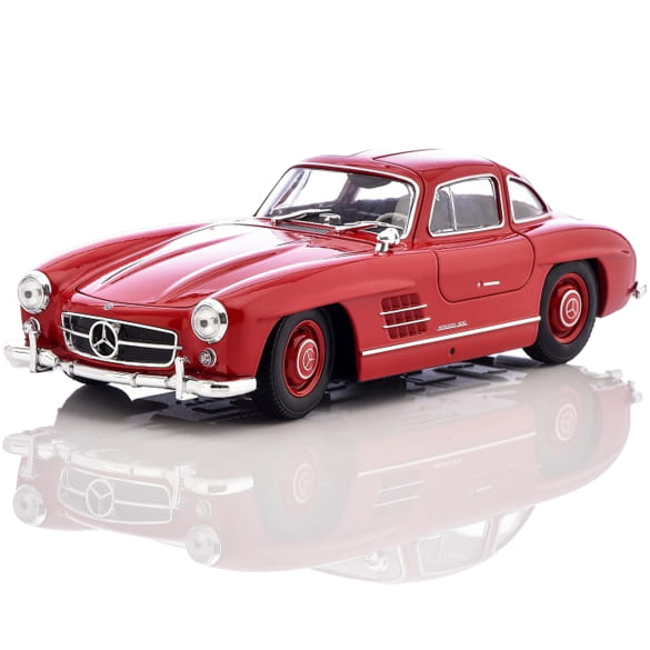 1:24 model car 300 SL W198 gull-wing door red Genuine Mercedes-Benz