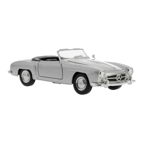 1:24 modelauto 190 SL zilver Original Mercedes-Benz