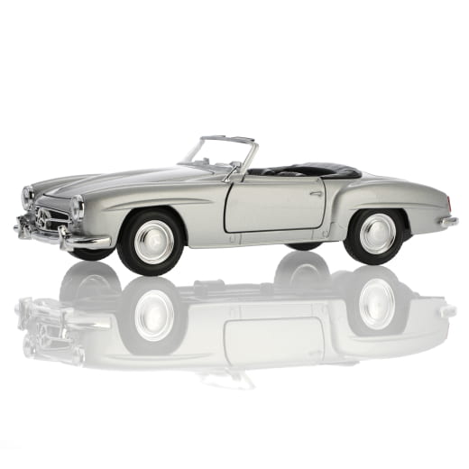 1:24 modelauto 190 SL zilver Original Mercedes-Benz | B66058345