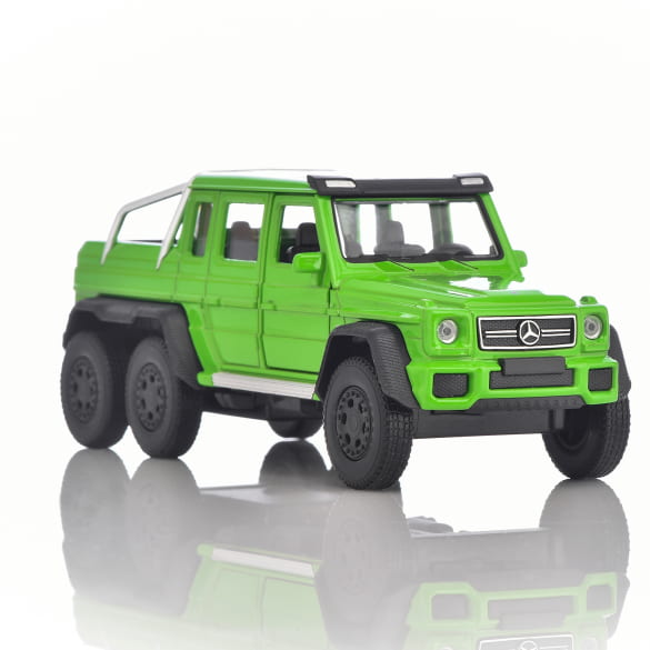 1:24 modelauto G-Klasse G63 AMG 6x6 groen origineel Mercedes-AMG