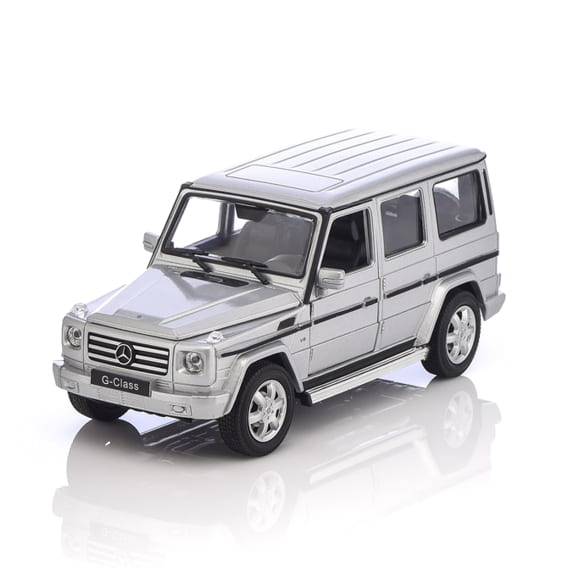 1:24 Modelauto G-Klasse zilver Original Mercedes-Benz