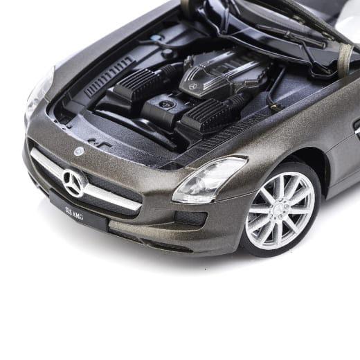 Modellino auto 1:24 SLS AMG grigio grafite magno originale Mercedes-AMG | B66057361