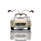 Voiture miniature 1:24 300 SL W198 portes papillon beige Original Mercedes-Benz