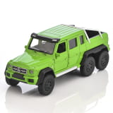 Coche modelo a escala 1:38 Pullback Clase G G63 AMG 6x6 verde Original Mercedes-AMG