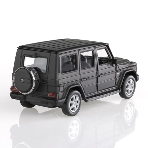 Coche de juguete pullback 1:38 Clase G negro mate Original Mercedes-Benz | B66058019