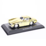 1:38 model car 300 SL golden chrome Genuine Mercedes-Benz