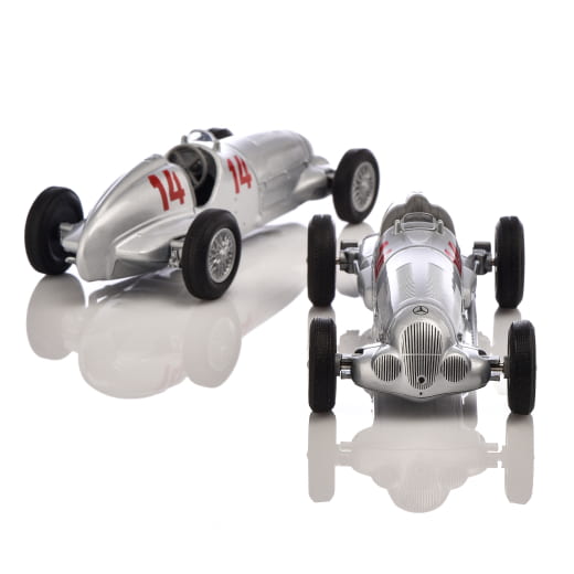 Coche modelo a retroceso 1:38 coche de carreras W125 original Mercedes-Benz | B66058163
