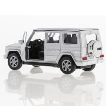 1:38 Pullback model car G-Class white Genuine Mercedes-Benz | B66057580