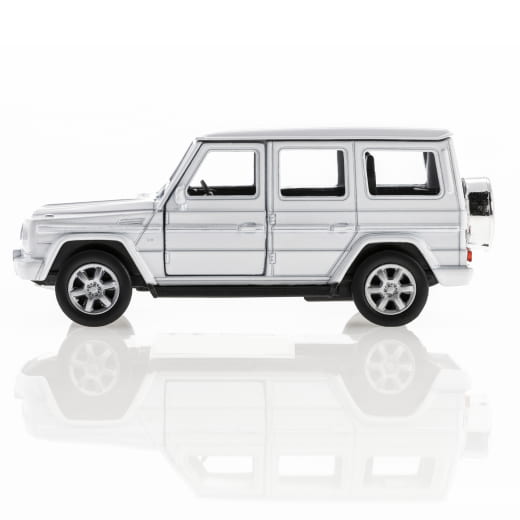 1:38 Pullback model car G-Class white Genuine Mercedes-Benz | B66057580