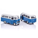 1:38 Pullback model car O 319 Omnibus Oldtimer blue Genuine Mercedes-Benz