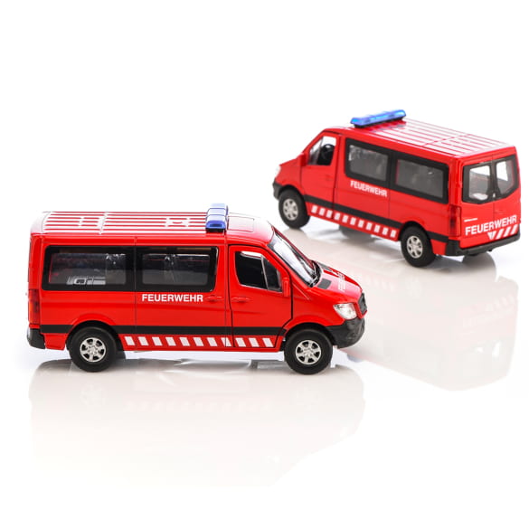 1:38 Pullback model car Sprinter fire service Genuine Mercedes-Benz | B660575821