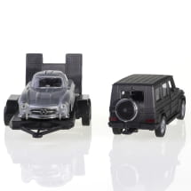 1:38 Pullback model car Trailer set Genuine Mercedes-Benz | B66057952