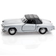 1:38 Pullback modelauto 190 SL zilver Original Mercedes-Benz | B660555527